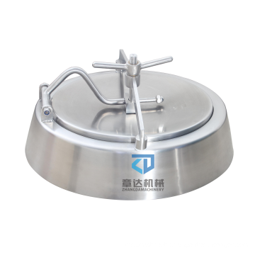 Oval  Manway Stainless Steel inward oppening  easy operated tank used  bell-shaped Manhole